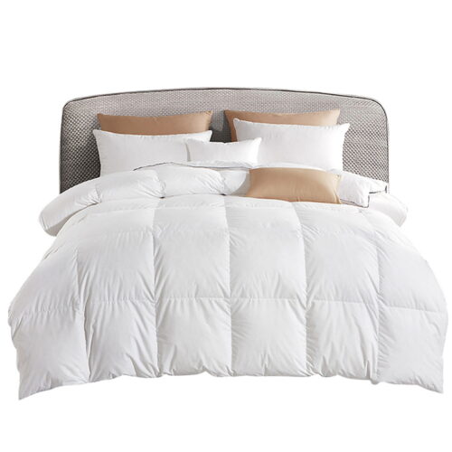 Giselle Bedding 700GSM Goose Down Feather Quilt Double - Image 2