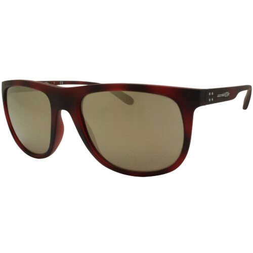 Arnette AN 4235 24635A Crooked Grind Matte Dark Brown Red Havana Mens Sunglasses - Image 2