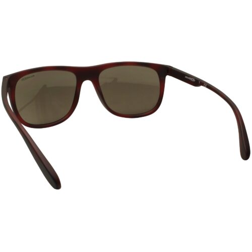 Arnette AN 4235 24635A Crooked Grind Matte Dark Brown Red Havana Mens Sunglasses - Image 4