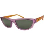 Arnette AN 4260 26276G Lost Boy Transparent Violet Orange Grey Lens Sunglasses