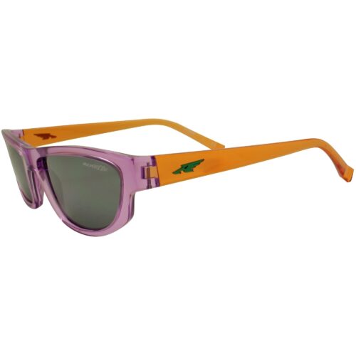 Arnette AN 4260 26276G Lost Boy Transparent Violet Orange Grey Lens Sunglasses - Image 2