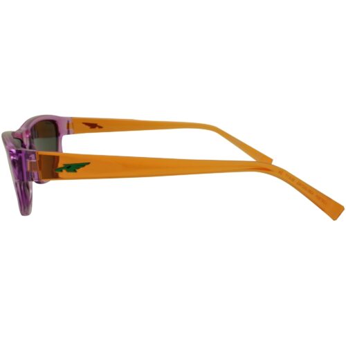 Arnette AN 4260 26276G Lost Boy Transparent Violet Orange Grey Lens Sunglasses - Image 3