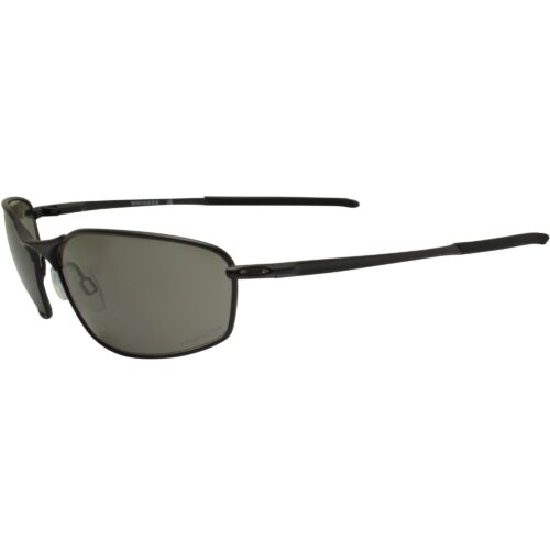 Oakley OO 4141-0660 Whisker Matte Black Frame Prizm Grey Lens Mens Sunglasses - Image 2