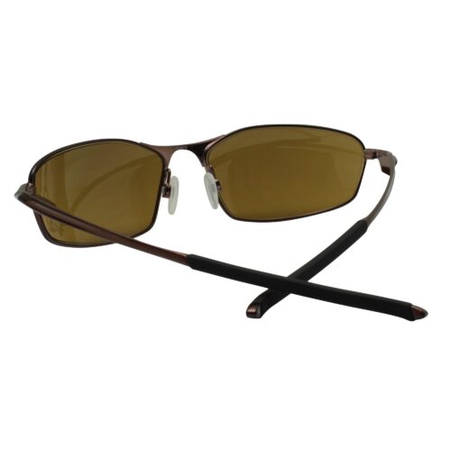 Oakley OO 4141-1060 Whisker Moto GP Brushed Grenache Prizm Tungsten Sunglasses - Image 4