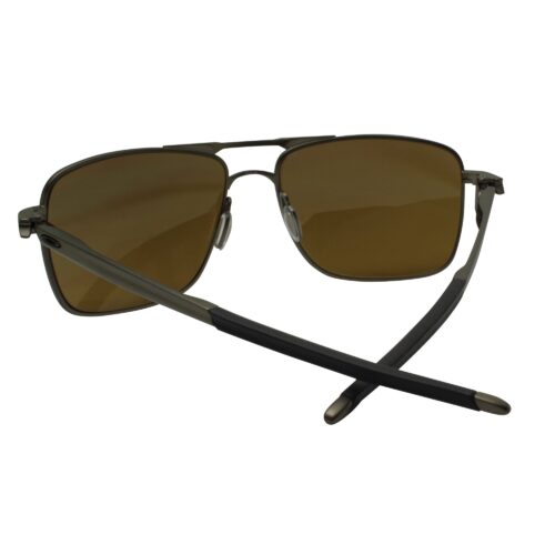 Oakley OO 6038-0857 Gauge 6 Pewter Frame Prizm Tungsten Lens Mens Sunglasses - Image 5