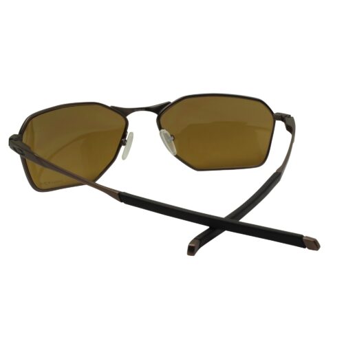 Oakley OO 6047-0258 Savitar Satin Toast Prizm Tungsten Mens Wire Sunglasses - Image 4