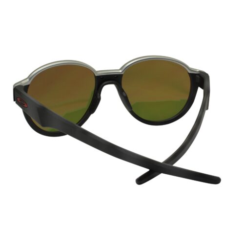 Oakley OO 4144-0453 Polarized Coinflip Matte Black Camo Prizm Ruby Sunglasses - Image 5