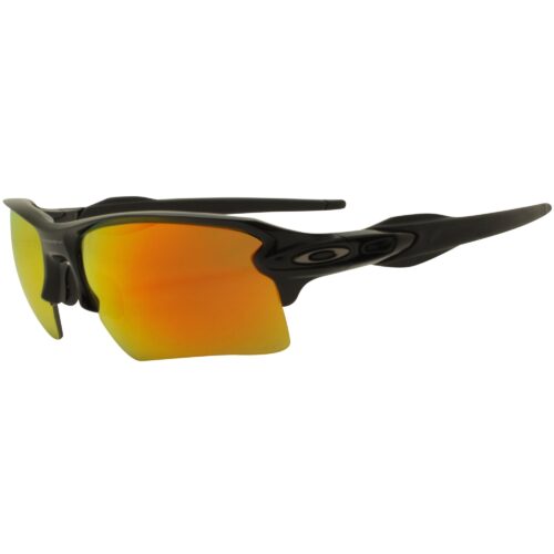 Ex Display Oakley OO 9188-F659 Polarized Flak 2.0 XL Black Prizm Ruby Sports Sunglasses