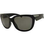 Ex Display Oakley OO 9432-0159 Rev Up Polished Black Prizm Grey Lens Womens Sunglasses