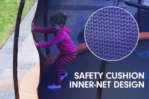 Kahuna 10ft Replacement Trampoline Net  Blue - Image 3