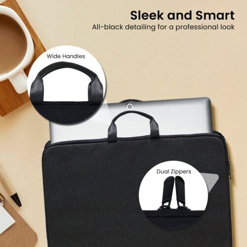 15.6 Water Resistant Laptop Sleeve Bag - Image 8
