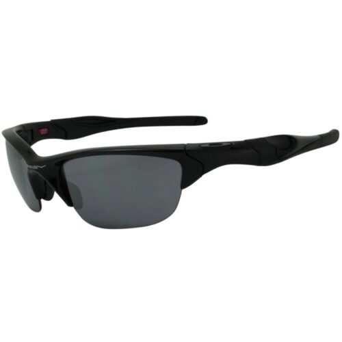 Ex Display Oakley OO 9144-01 Half Jacket 2.0 Polished Black Iridium Sunglasses - Image 2
