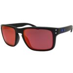 Oakley OO 9102-I955 Holbrook Dodgers MLB Collection Matte Black Prizm Sunglasses