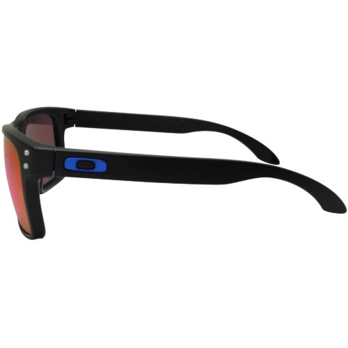 Oakley OO 9102-I955 Holbrook Dodgers MLB Collection Matte Black Prizm Sunglasses - Image 3