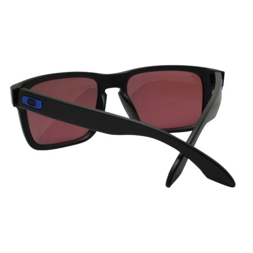 Oakley OO 9102-I955 Holbrook Dodgers MLB Collection Matte Black Prizm Sunglasses - Image 5