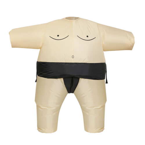 Inflatable Sumo Costume Adult Suit Blow Up Party Fancy Dress Halloween Cosplay - Image 4
