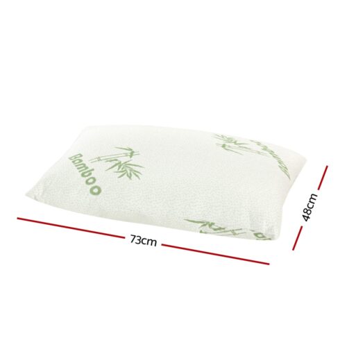 Giselle Bedding 4 Pack Bamboo Pillow Family Hotel - Image 3