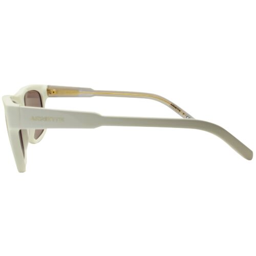 Arnette AN 4279 12091A Post Malone Shiny White Dark Violet Lens Mens Sunglasses - Image 3