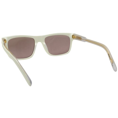 Arnette AN 4279 12091A Post Malone Shiny White Dark Violet Lens Mens Sunglasses - Image 4