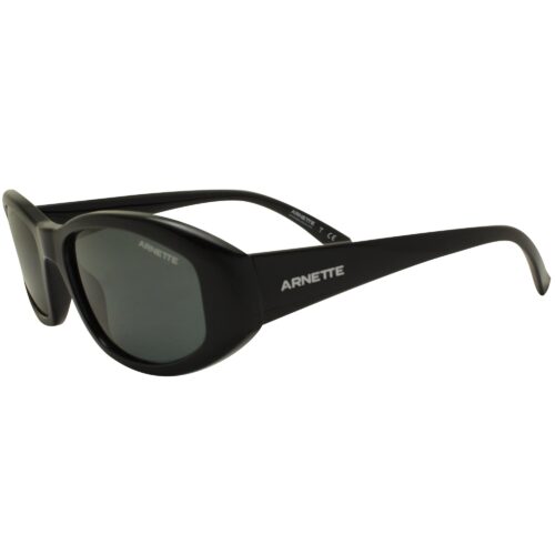 Ex Display Arnette AN 4266 41/87 Lizard Shiny Black Grey Lens Mens Sunglasses
