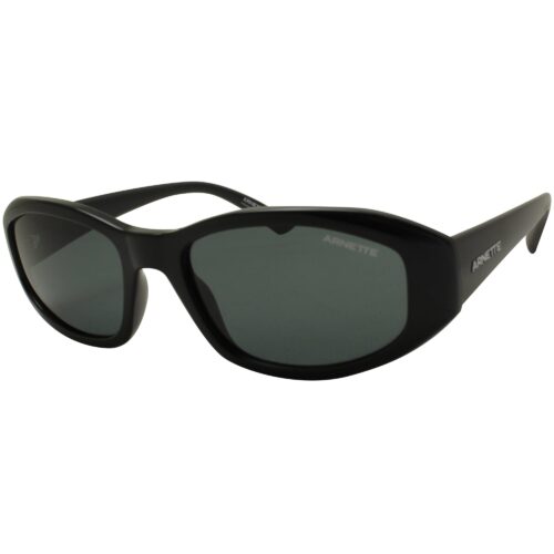 Ex Display Arnette AN 4266 41/87 Lizard Shiny Black Grey Lens Mens Sunglasses - Image 2