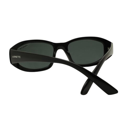 Ex Display Arnette AN 4266 41/87 Lizard Shiny Black Grey Lens Mens Sunglasses - Image 5
