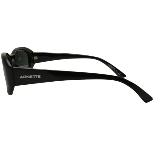 Ex Display Arnette AN 4266 41/87 Lizard Shiny Black Grey Lens Mens Sunglasses - Image 3