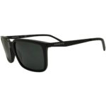 Arnette AN 4270 41/87 Calipso Shiny Black Frame Dark Grey Lens Mens Sunglasses