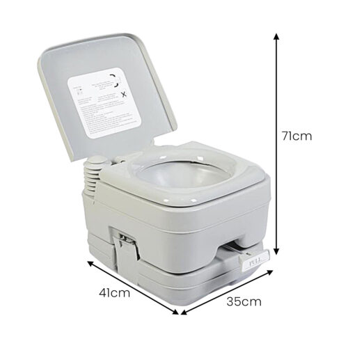 Wallaroo 10L Camping Portable Toilet - Image 2