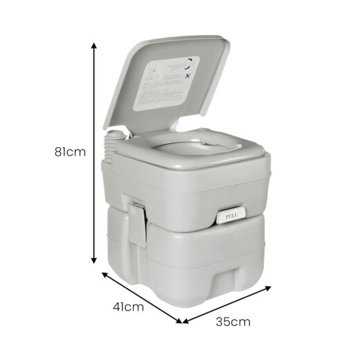 Wallaroo 20L Camping Portable Toilet - Image 2