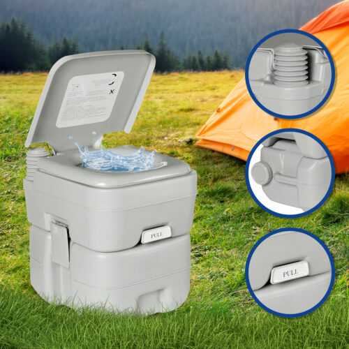 Wallaroo 20L Camping Portable Toilet - Image 3