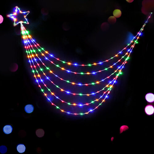 320 LED 5M Christmas Lights Solar String Fairy Light Jingle Jollys - Image 7
