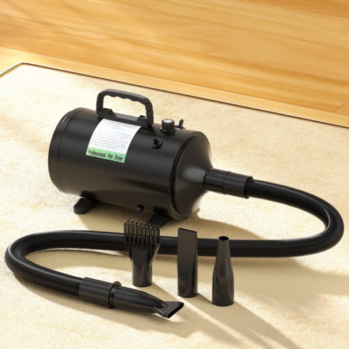 i.Pet Pet Hair Dryer Dog Cat Grooming Speed Blower Hairdryer Heater Low Noise - Image 9