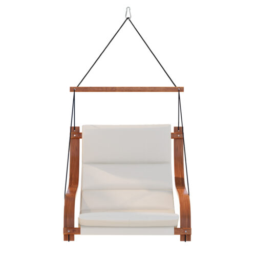 Gardeon Hammock Chair Wooden Hanging Indoor Outdoor Lounge Patio - Image 4