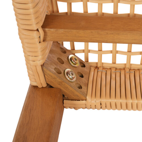 Gardeon Outdoor Garden Bench Seat Dining Acacia Wood 2-Seater Patio Furniture - Image 4