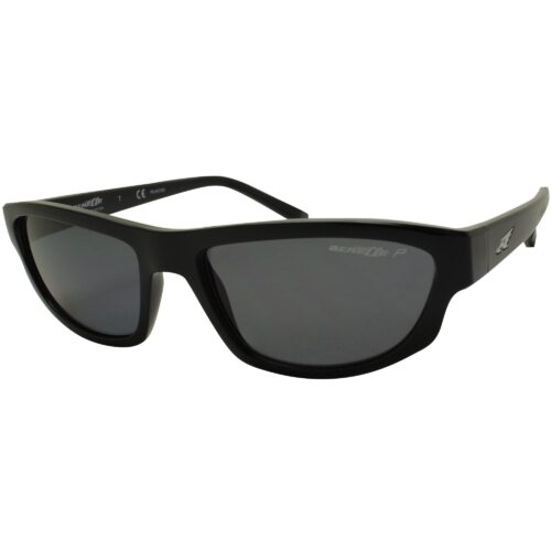 Arnette AN 4260 41/81 Polarized Lost Boy Shiny Black Dark Grey Lens Sunglasses - Image 2