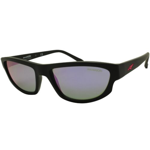 Arnette AN 4260 01/4V Lost Boy Matte Black Violet Mirror Lens Unisex Sunglasses - Image 2