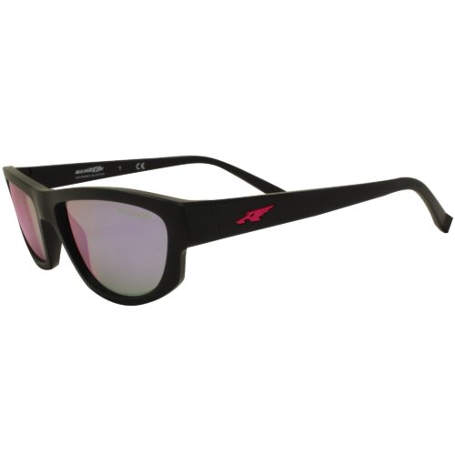 Arnette AN 4260 01/4V Lost Boy Matte Black Violet Mirror Lens Unisex Sunglasses