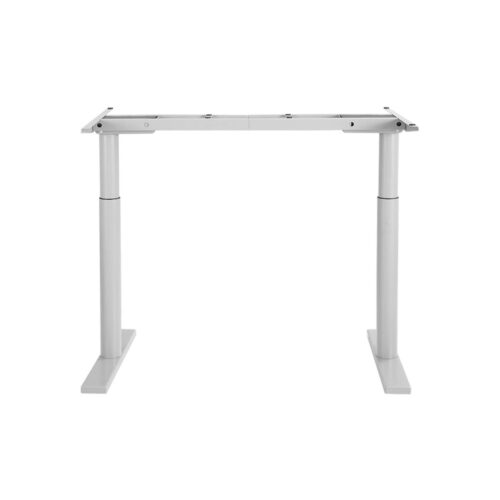 Artiss Standing Desk Frame Only Dual Motor Motorised Adjustable 125KG Load White - Image 3