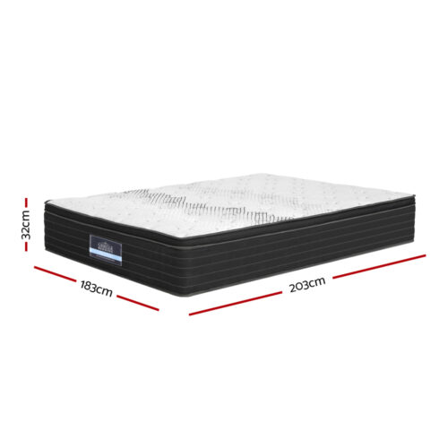 Giselle Bedding 32cm Mattress Extra Firm King - Image 2