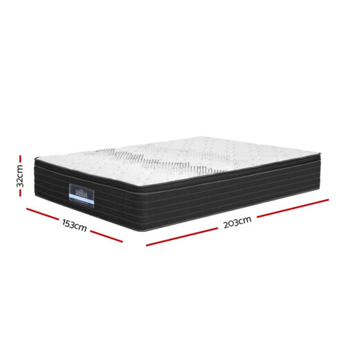 Giselle Bedding 32cm Mattress Extra Firm Queen - Image 2