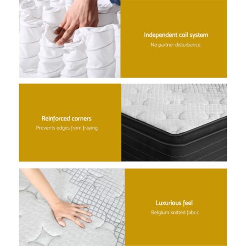 Giselle Bedding 32cm Mattress Extra Firm Queen - Image 5