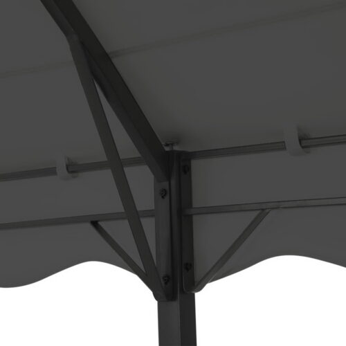 Instahut Gazebo Marquee 4x3m Outdoor Event Wedding Tent Camping Party Shade Iron Art Canopy Grey - Image 4