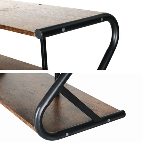 Artiss Shoe Rack Cabinet Shoe Storage Stand 3 Tiers Black - Image 4
