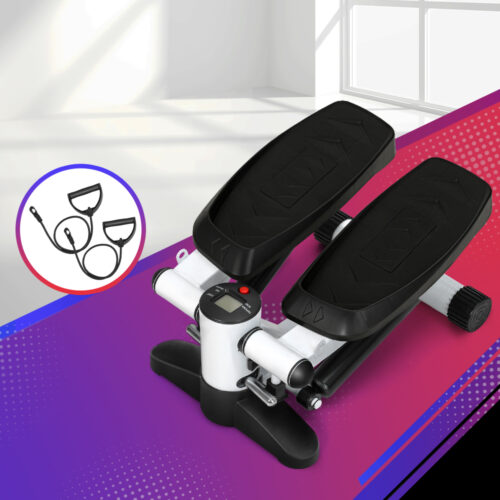 Everfit Mini Stepper Resistance Rope Aerobic Step Trainer Home Workout 150KG - Image 7