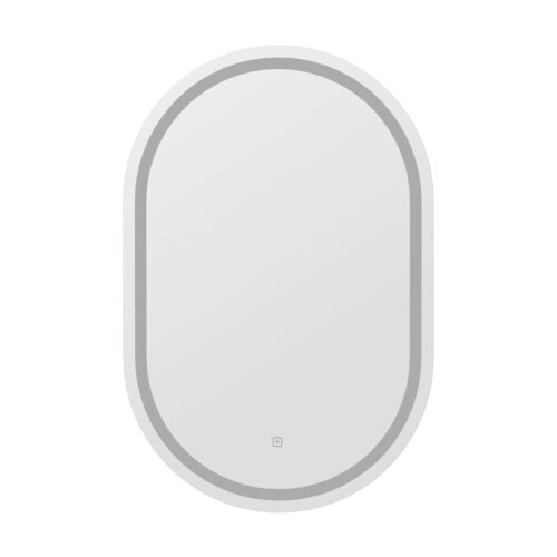 Embellir LED Wall Mirror With Light 50X75CM Bathroom Decor Oval Mirrors Vanity - Image 2