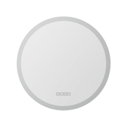 Embellir Bluetooth LED Wall Mirror With Light 60CM Bathroom Decor Round Mirrors - Image 2