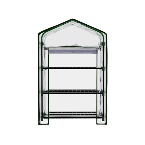 Green Fingers Greenhouse 3 Tiers Mini Green House Garden Bed Planter Box 1.28x0.7x0.5M - Image 3
