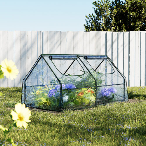 Green Fingers Greenhouse 1.8x0.9x0.9M Mini Green House Raised Garden Bed Planter Box - Image 7