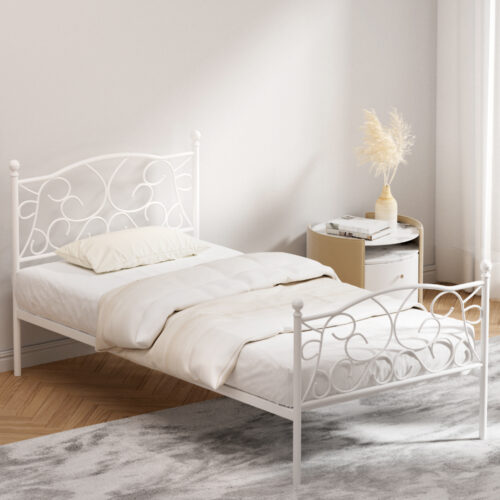 Artiss Bed Frame Single Size Metal Bed Frame GROA - Image 7